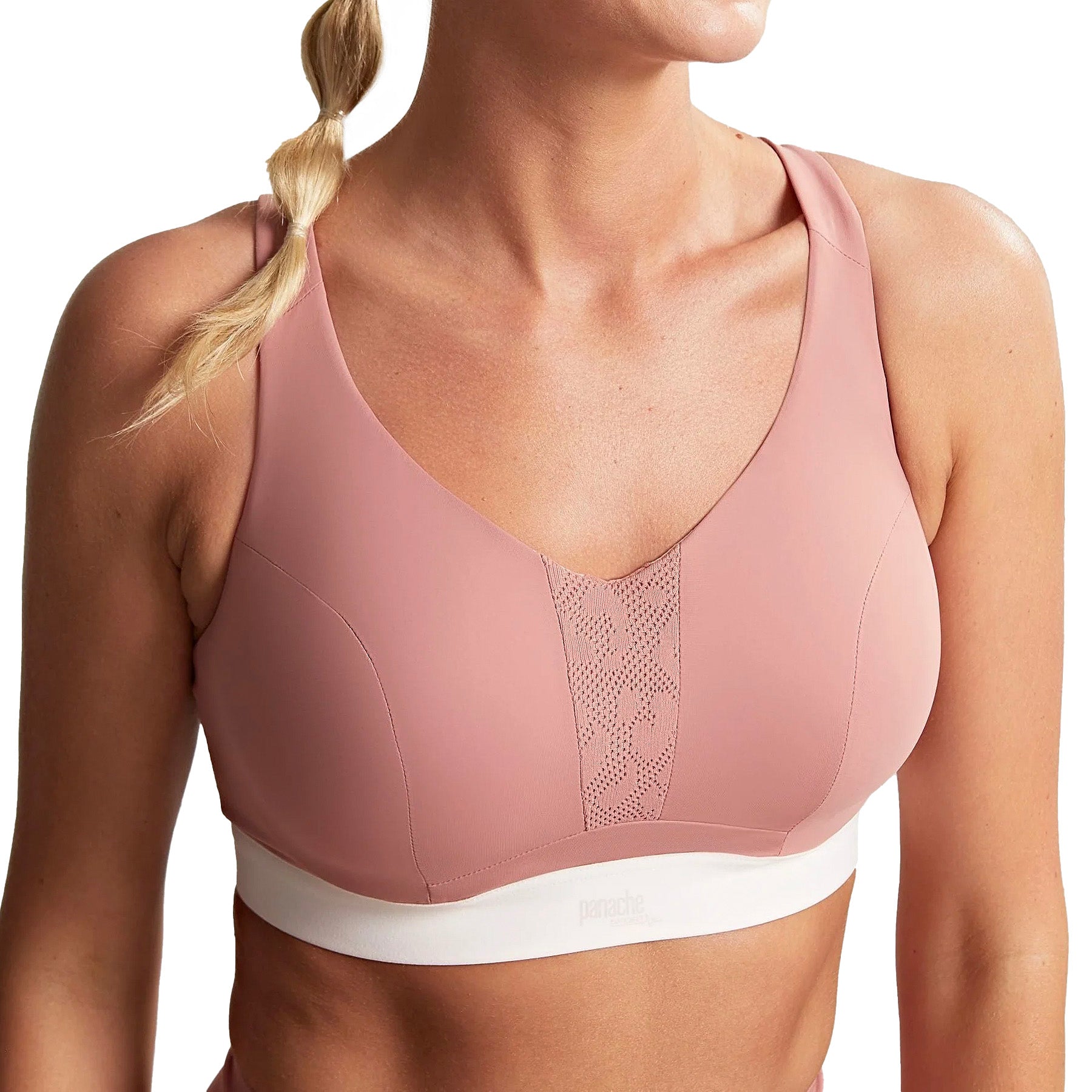 Panache Ultra Performance Non Padded Wired Sports Bra 5022 Sienna Front