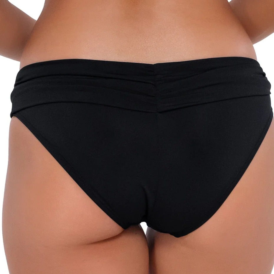 Sunsets Unforgettable Bikini Bottom 27B - Black