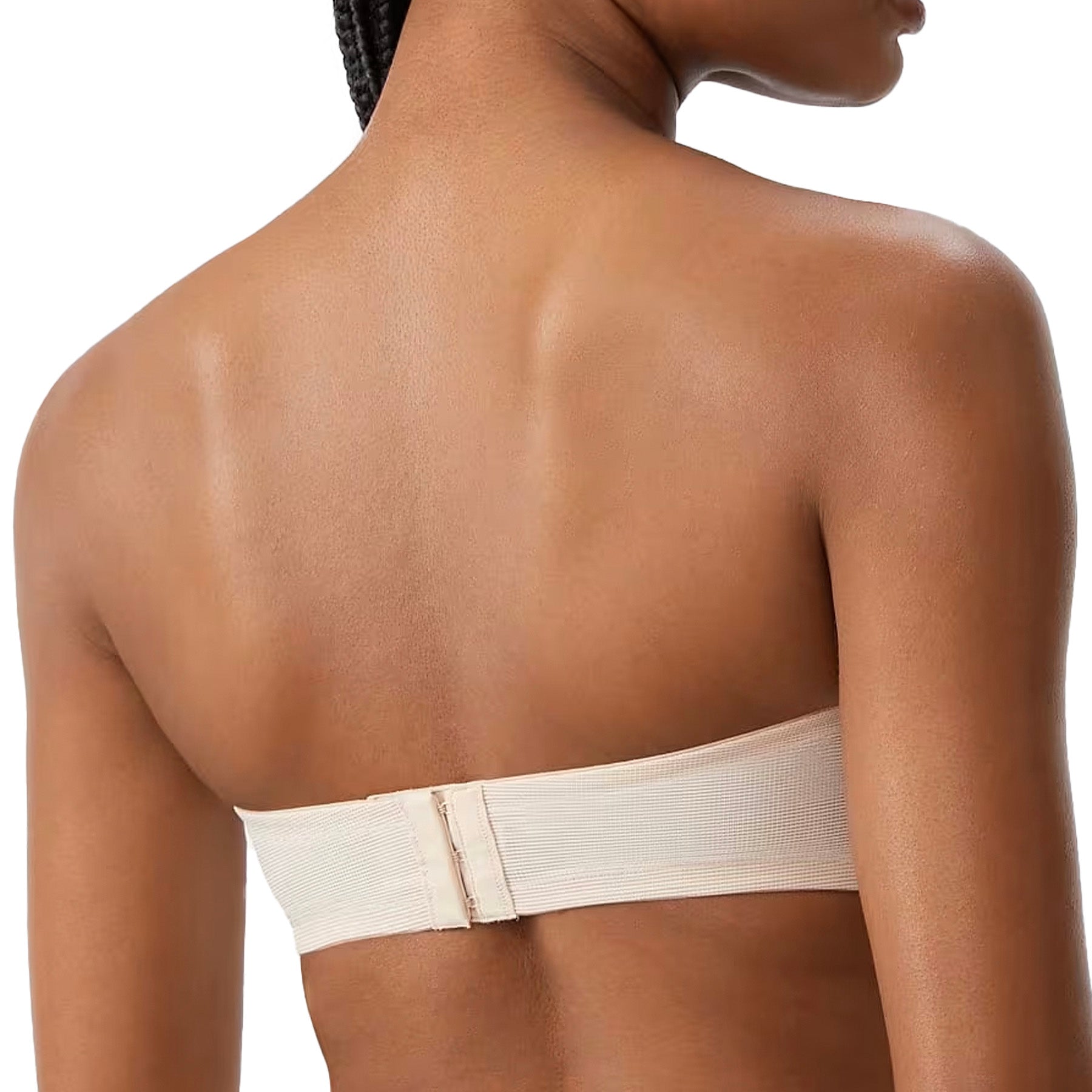 Wacoal Visual Effects Strapless Minimizer 854310 Sand Back