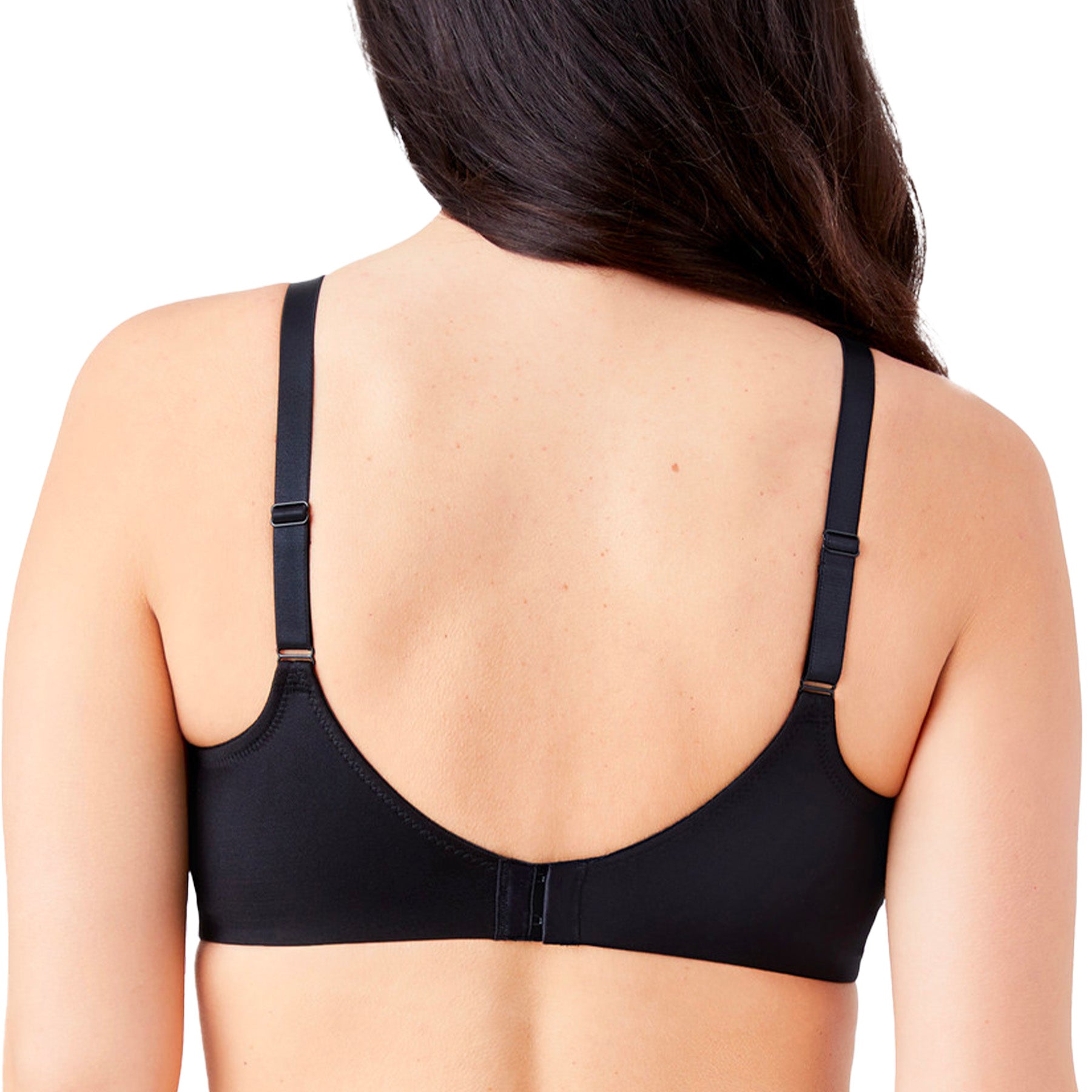 Wacoal Elevated Allure Wirefree Bra 852336 Black Rear View