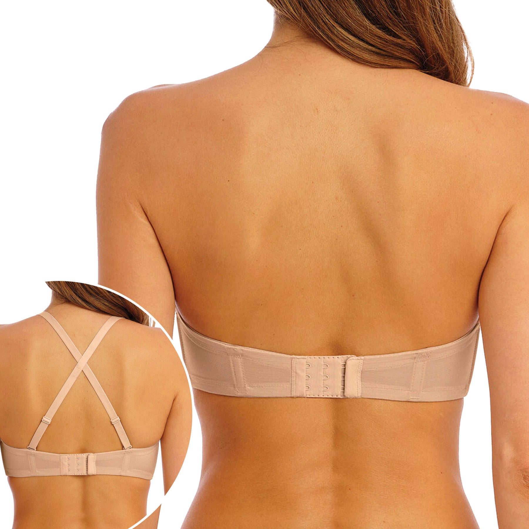 Red Carpet Strapless Bra 854119 Roebuck Back