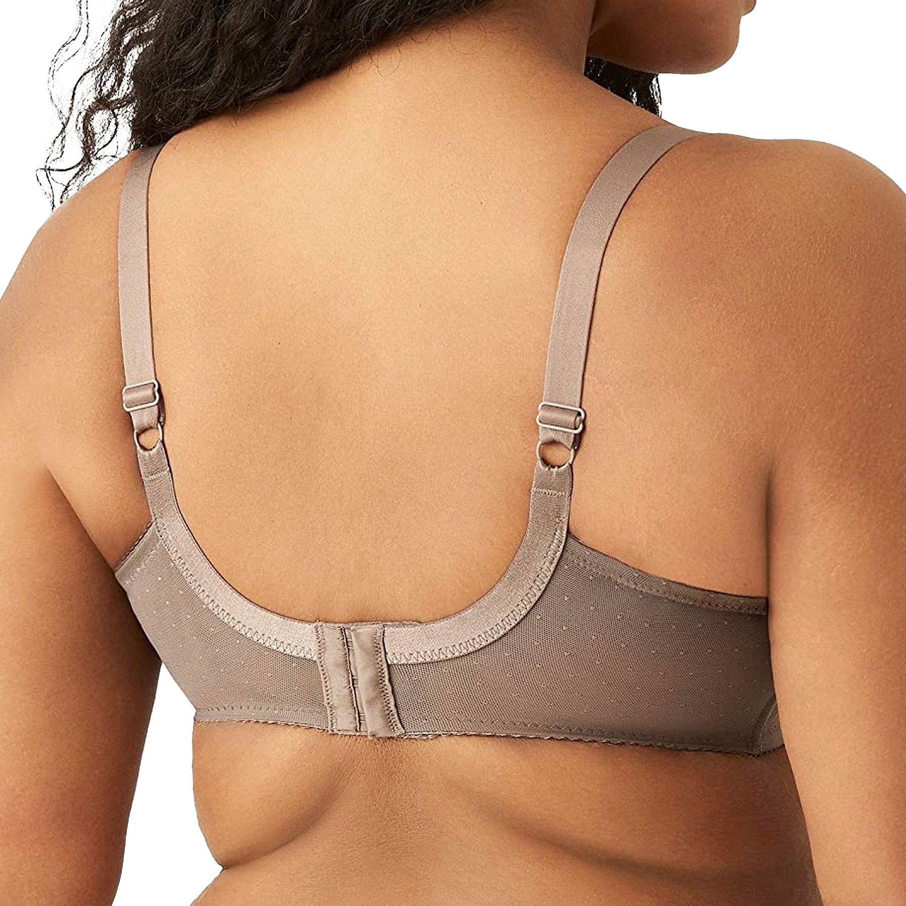 Wacoal Retro Chic Full Figure Underwire Bra 855186 Toast Back