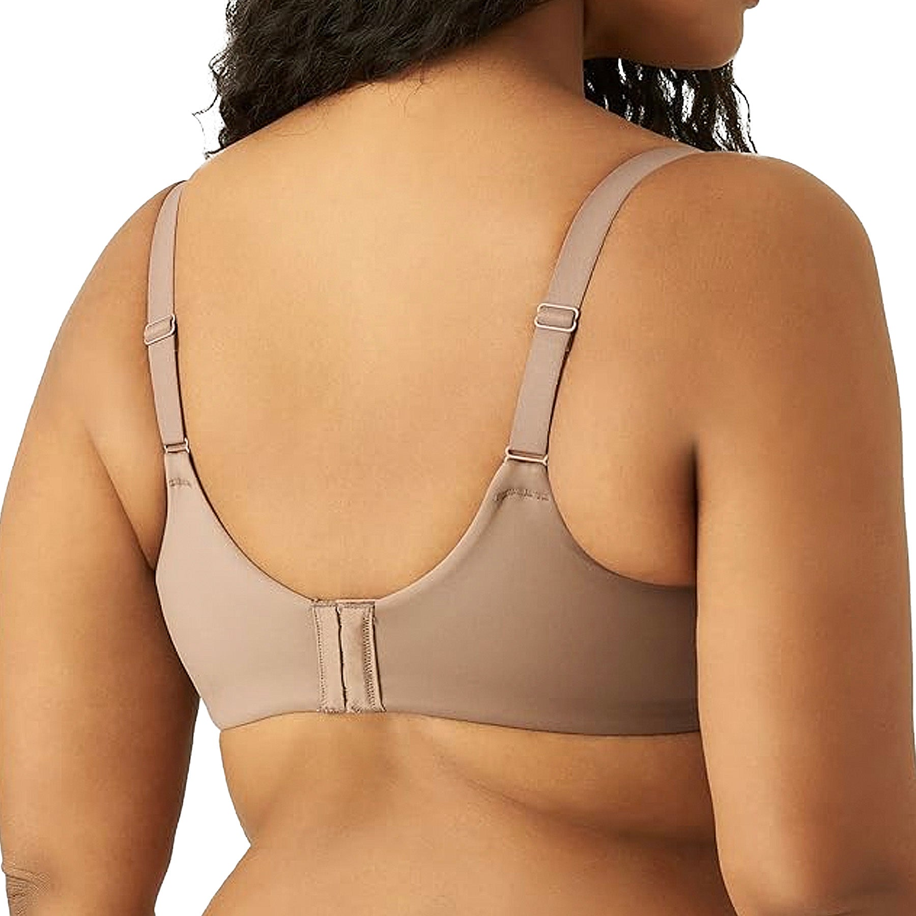 Wacoal Perfect Primer Full Figure Underwire Bra 855213 Deep Taupe Back