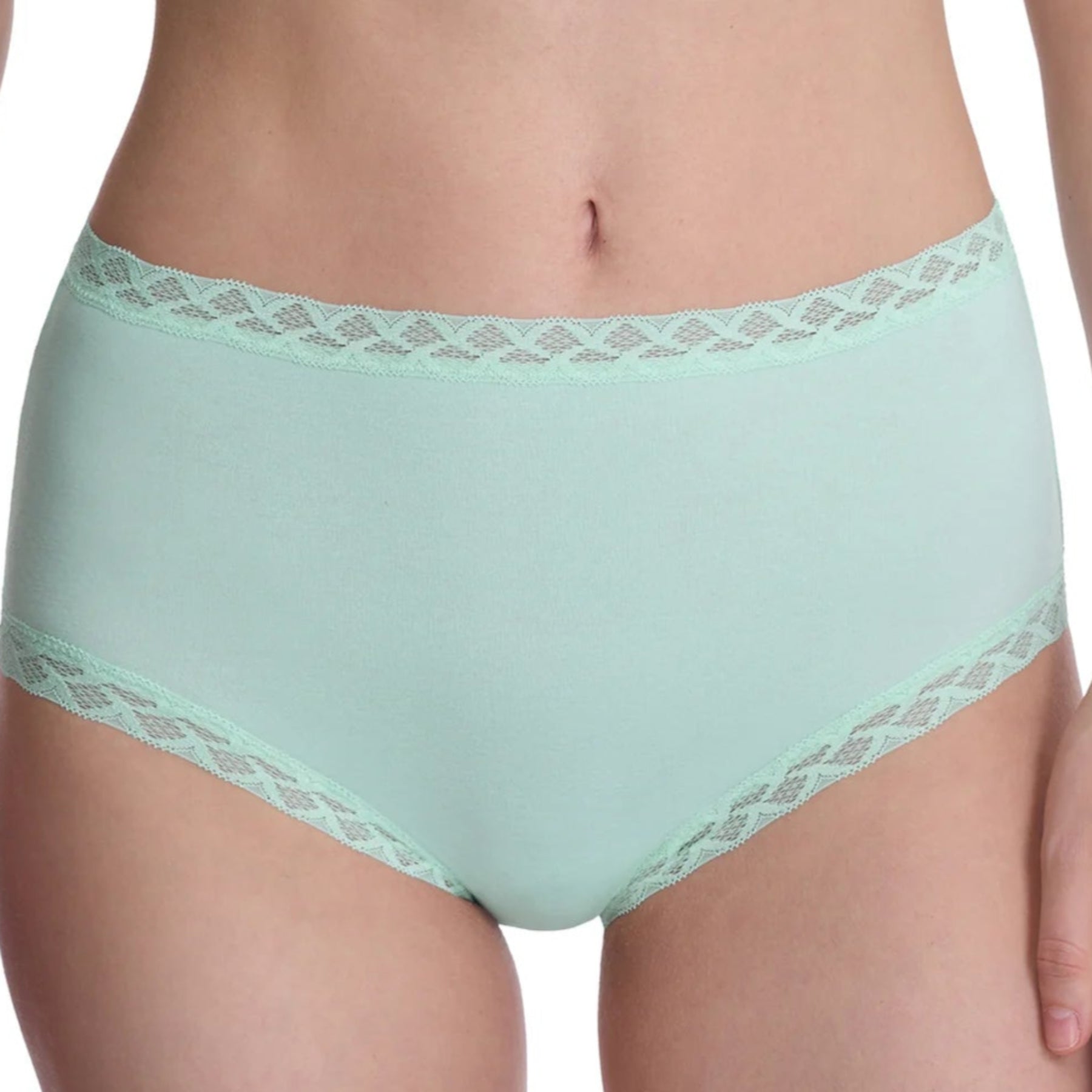 Natori Bliss Cotton Full Brief Panty 755058 - Whipped Mint