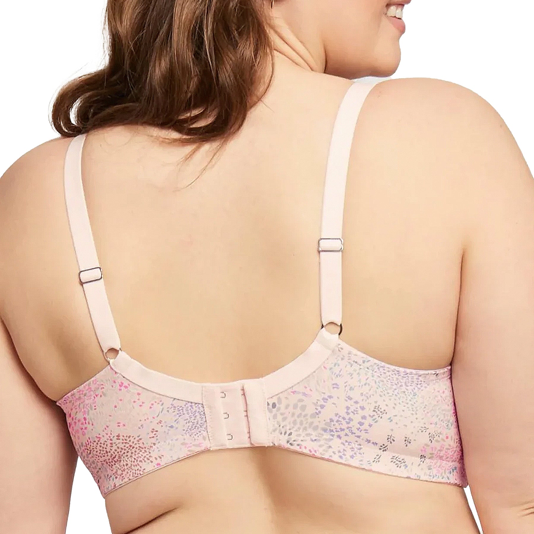 Montelle Wire-Free Dream Bra 9326 Flower Field Back