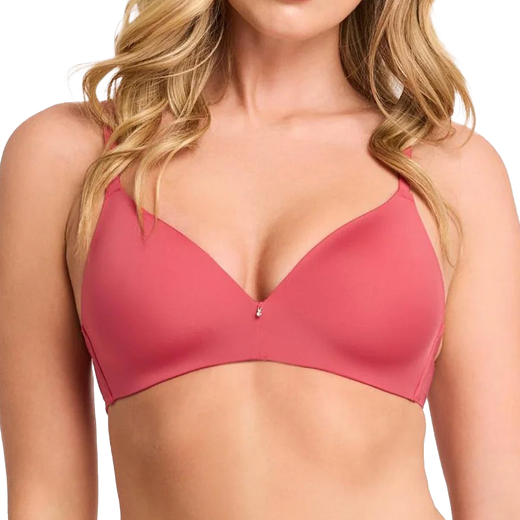 Montelle Wire Free T-Shirt Bra 9317 Spiced Coral Front
