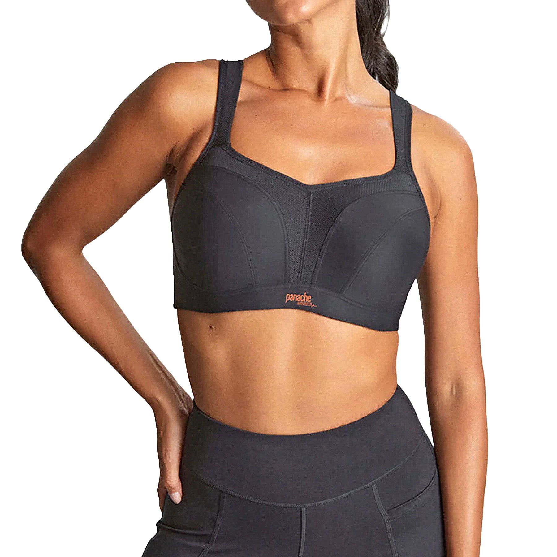 Panache Wired Sports Bra 5021 Black Set