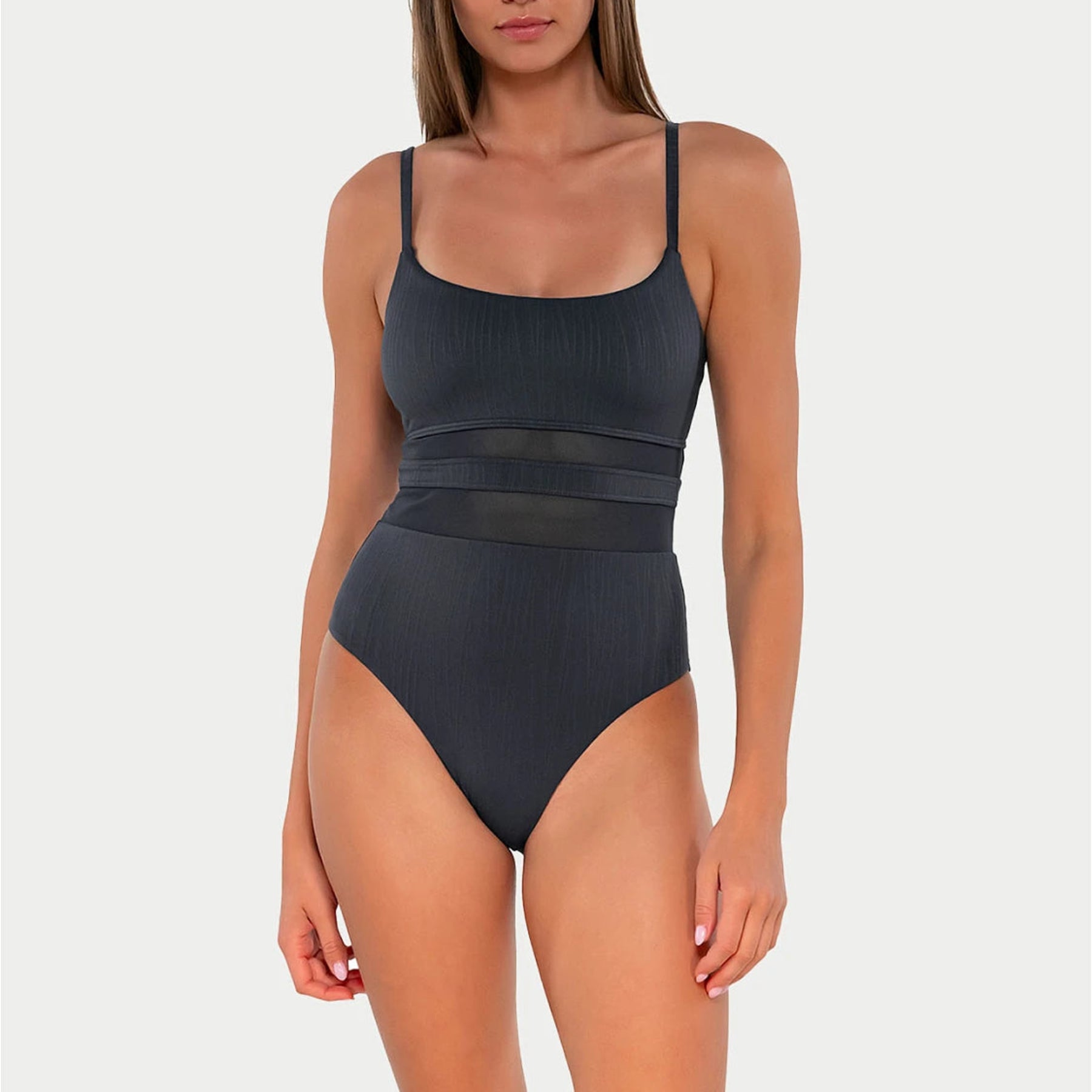 Alexia One Piece 136 - Slate Seagrass Texture