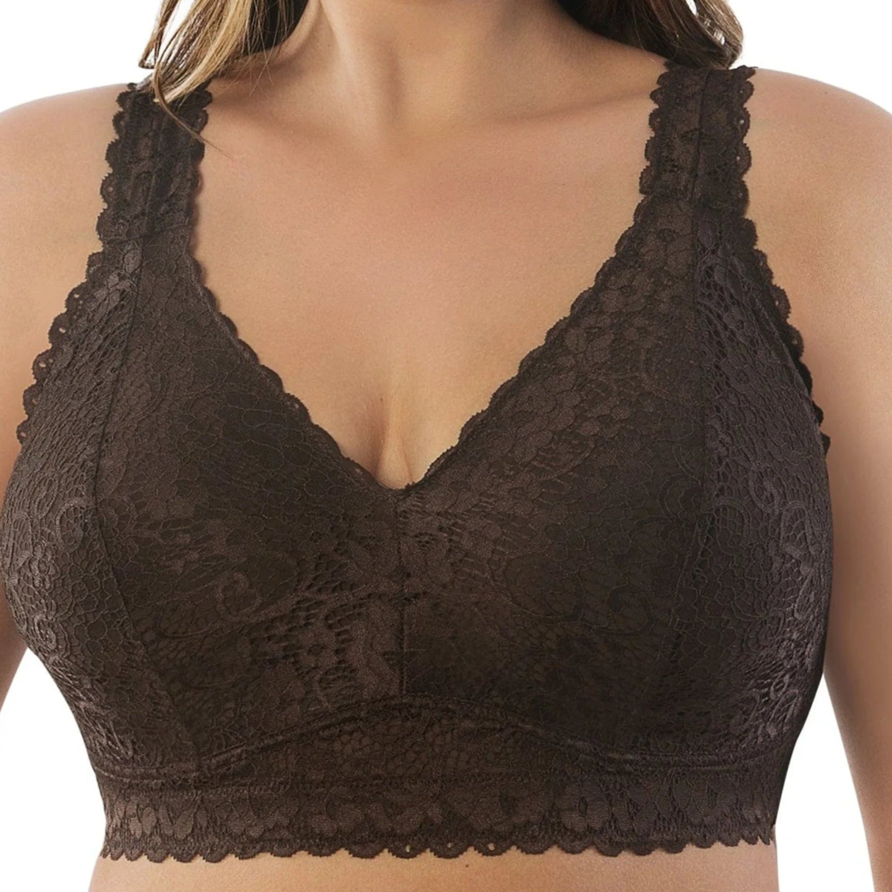 Parfait Adriana Lace Bralette P5482- Deep Nude