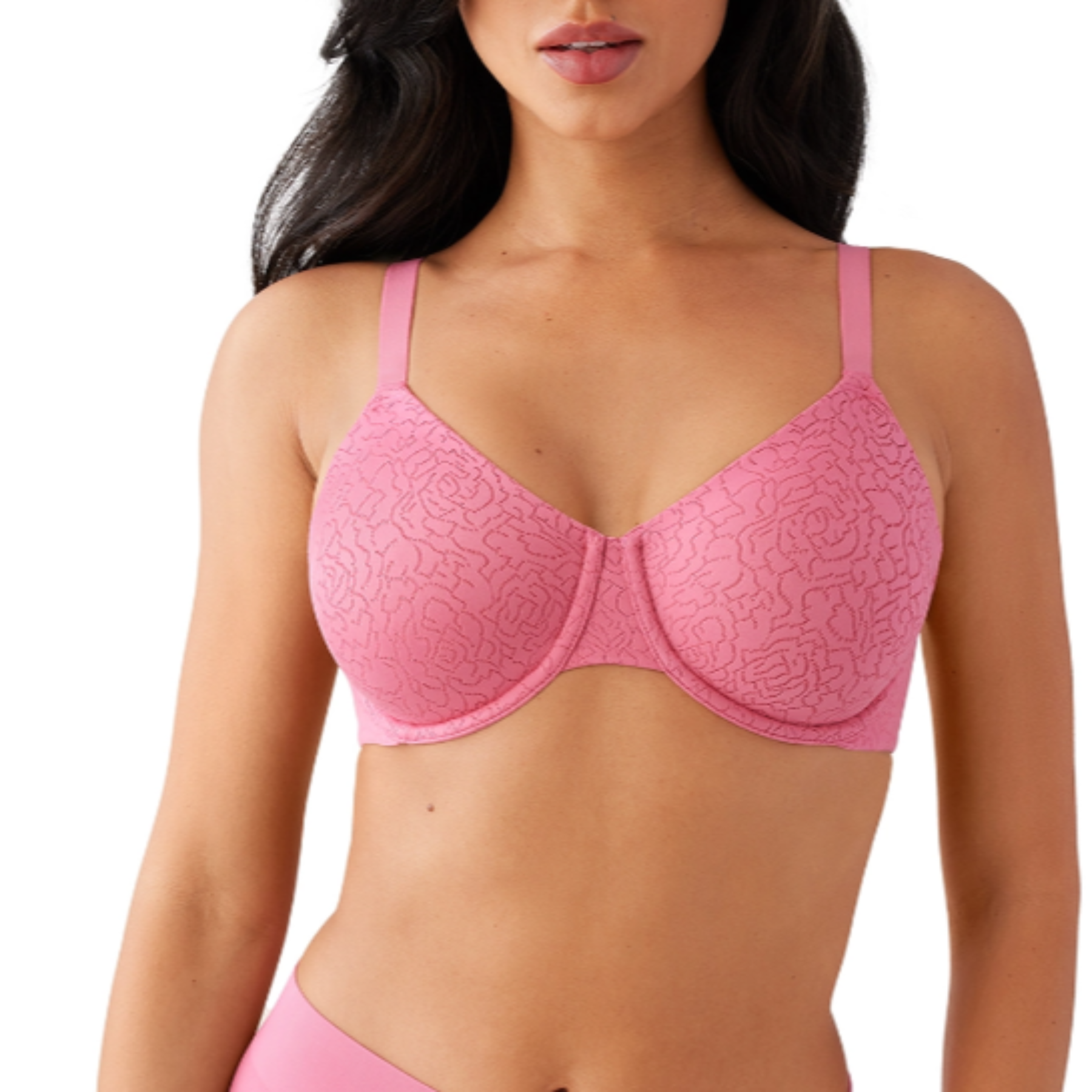 Inside Job Underwire Bra 855345 - Chateau Rose