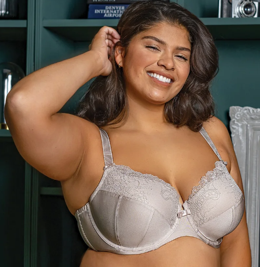 Fit Fully Yours Mimi Pushup Bra B4102 - Chateau Grey
