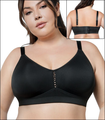Parfait Erika Seamless Wireless Bralette P5861 - Black