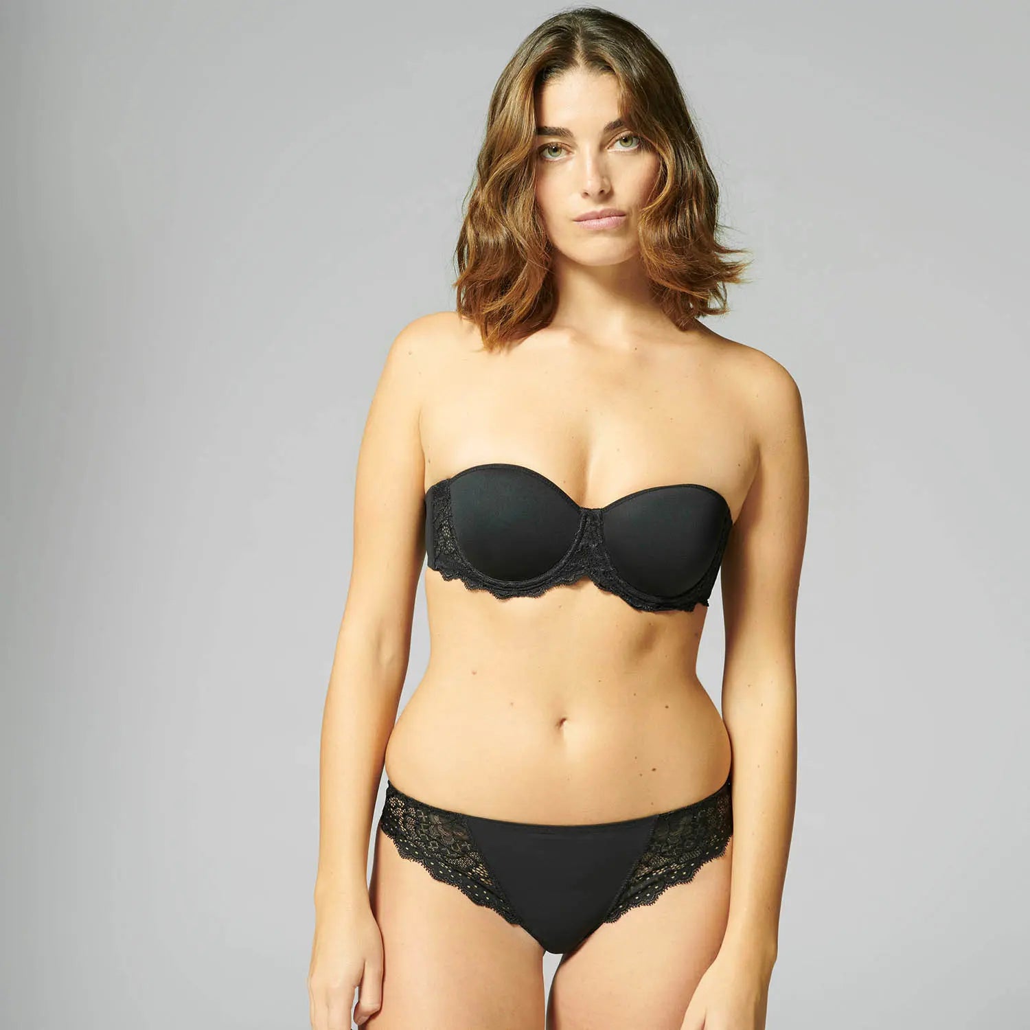 Simone Perele Caresse Strapless Bra 12A300 - Black
