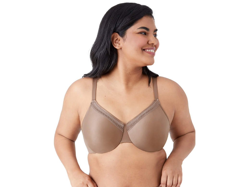 Perfect Primer Full Figure Underwire Bra 855213 Deep Taupe
