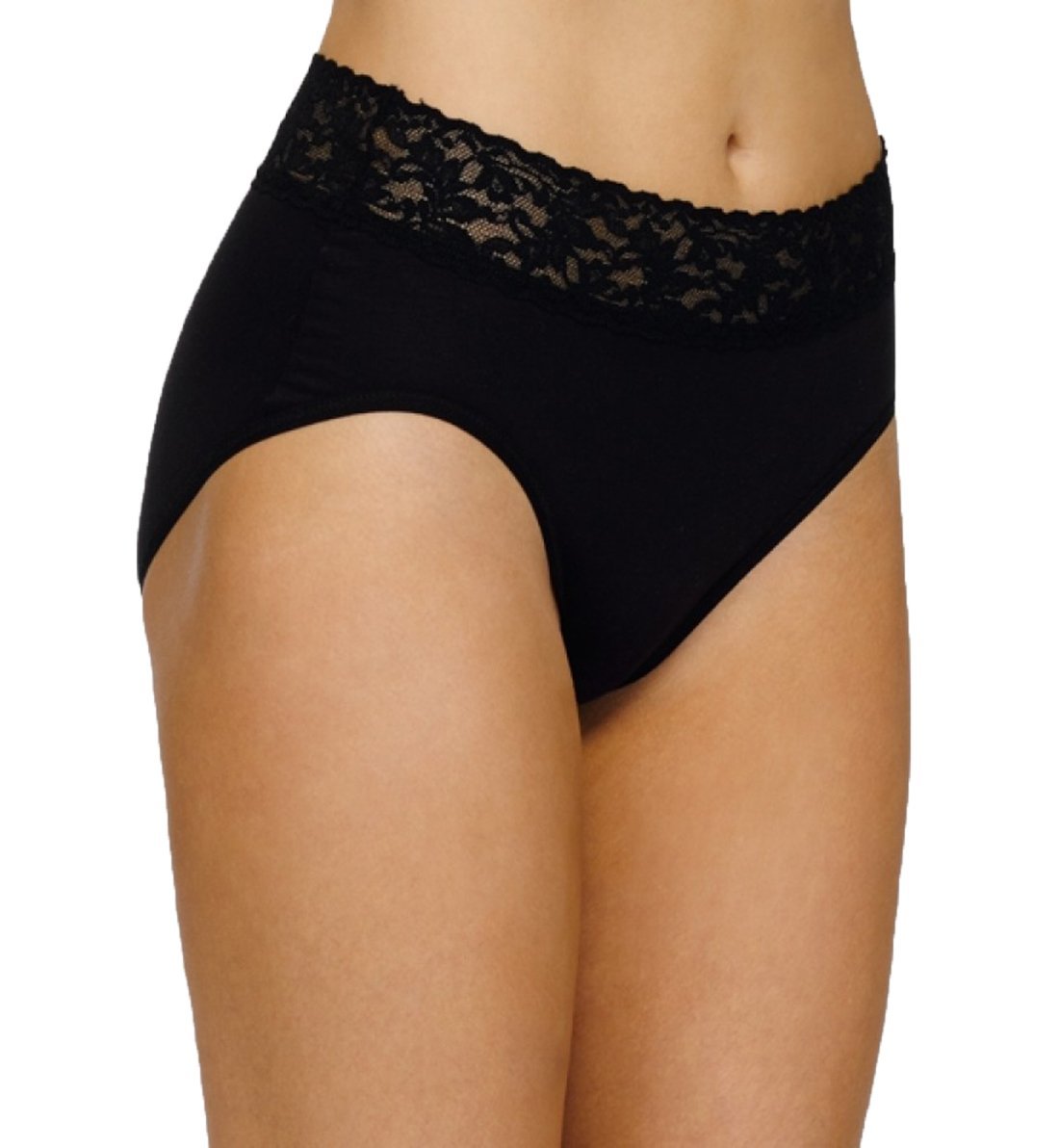 Hanky Panky Cotton French Brief 892461  - Black