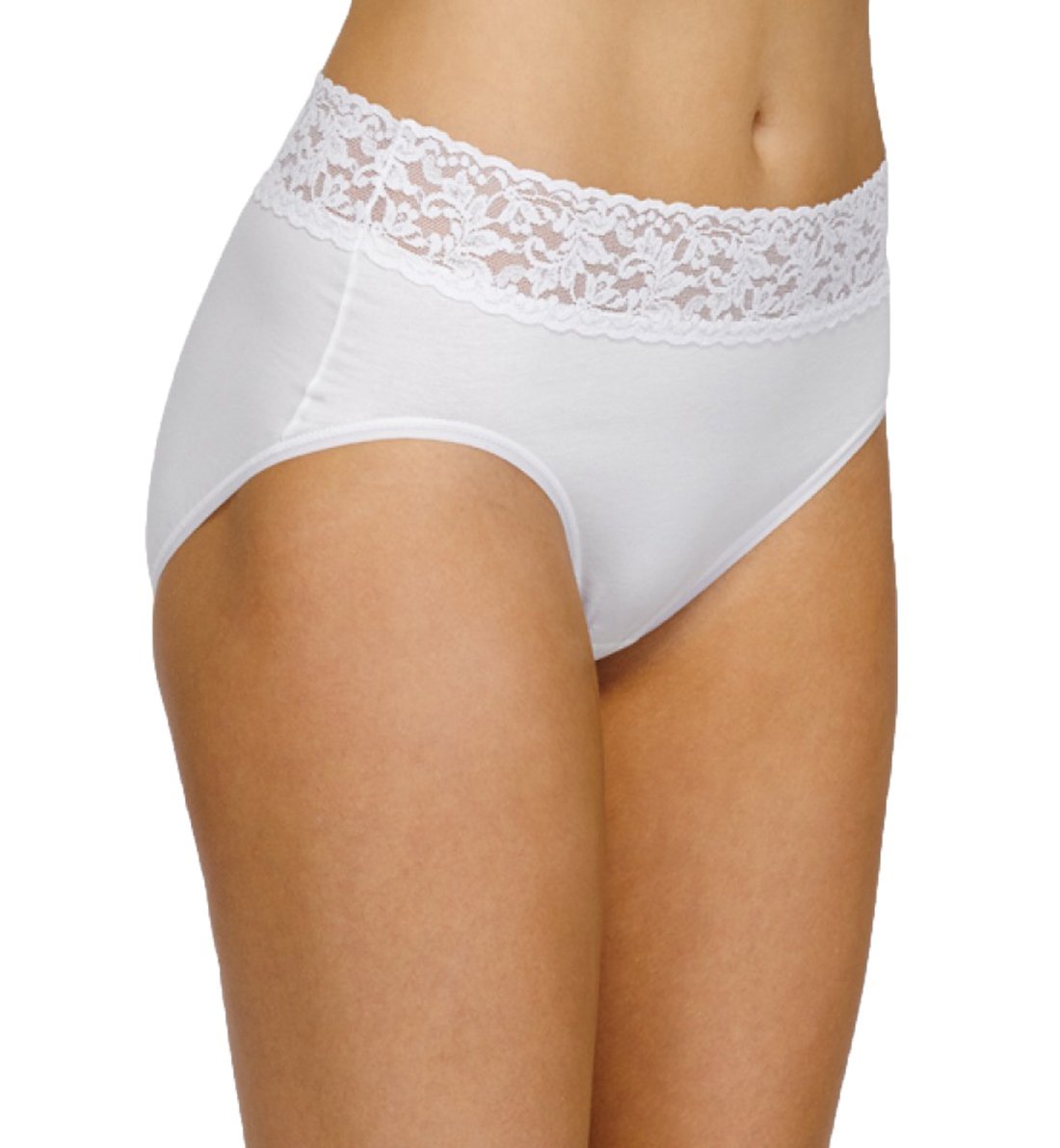 Hanky Panky Cotton French Brief 892461  - White