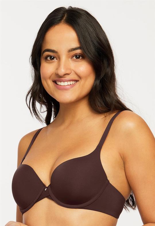 Montelle Pure Demi Cup T-Shirt Bra 9310 - Cocoa