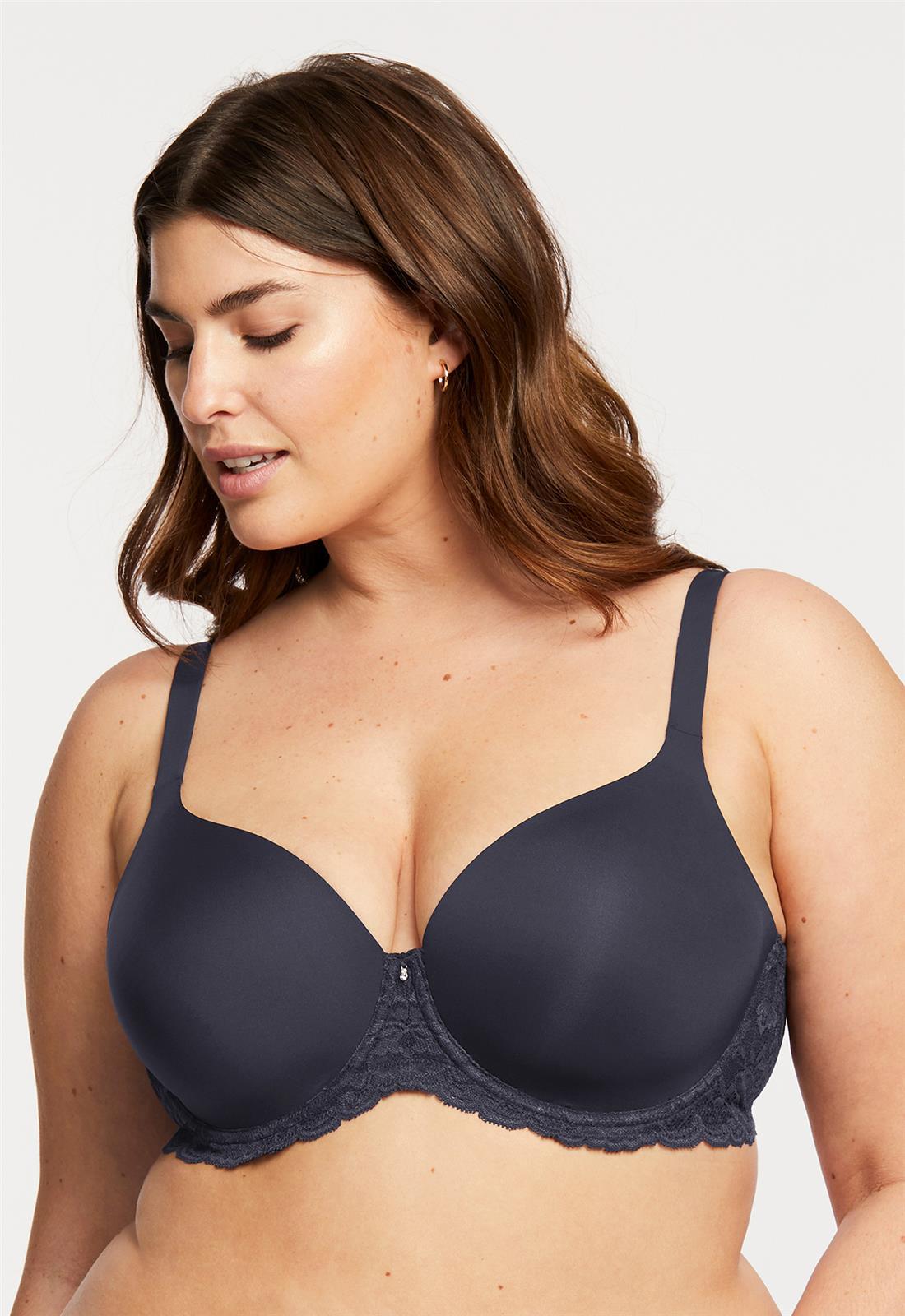 Montelle Pure Plus Full Cup T-Shirt Bra 9320 - Shadow