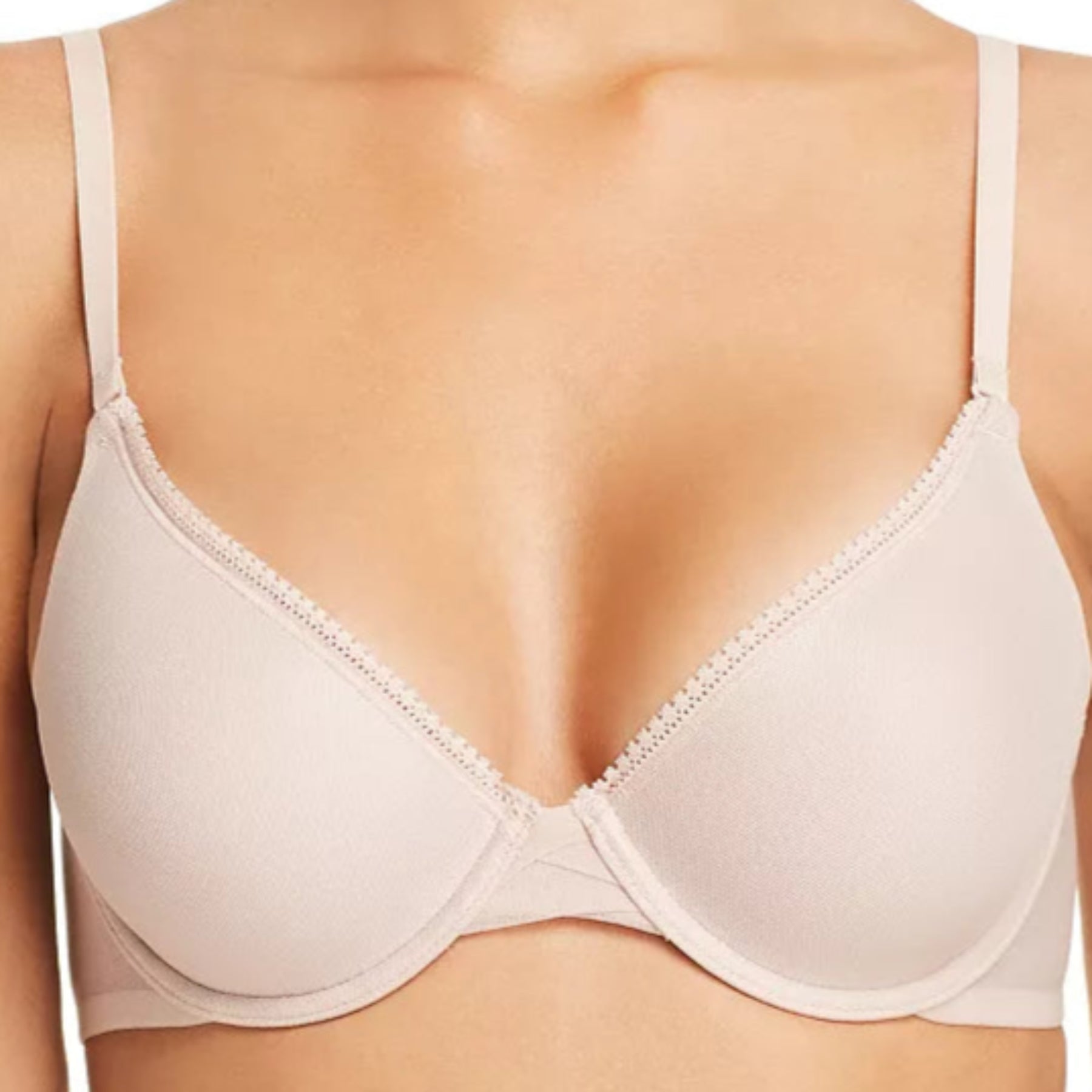 OnGossamer Cabana Cotton Convertible T-Shirt Bra G3194 - White