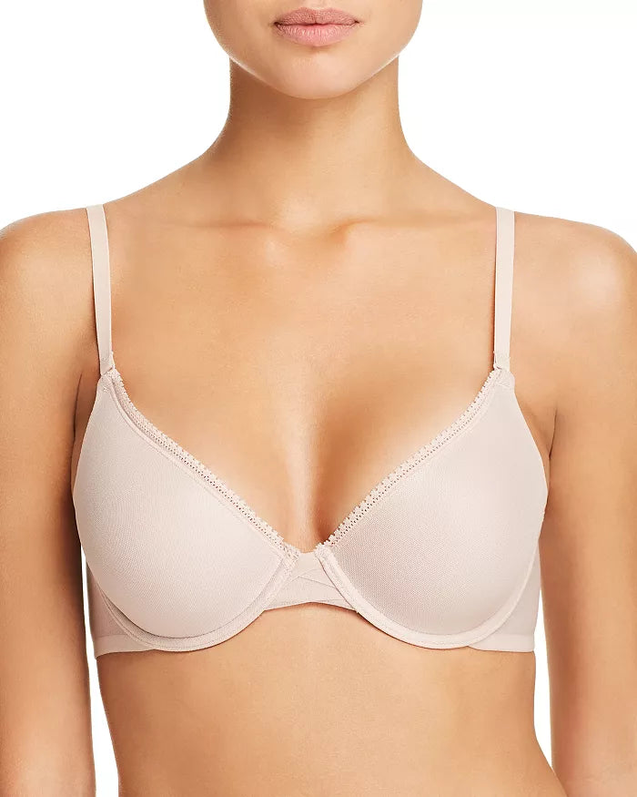 OnGossamer Cabana Cotton Convertible T-Shirt Bra G3194 - White