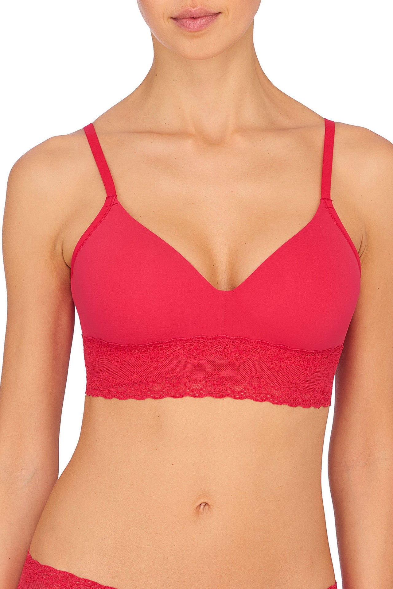 Natori Bliss Perfection Contour Soft Cup Bra 723154 - Sunset Coral