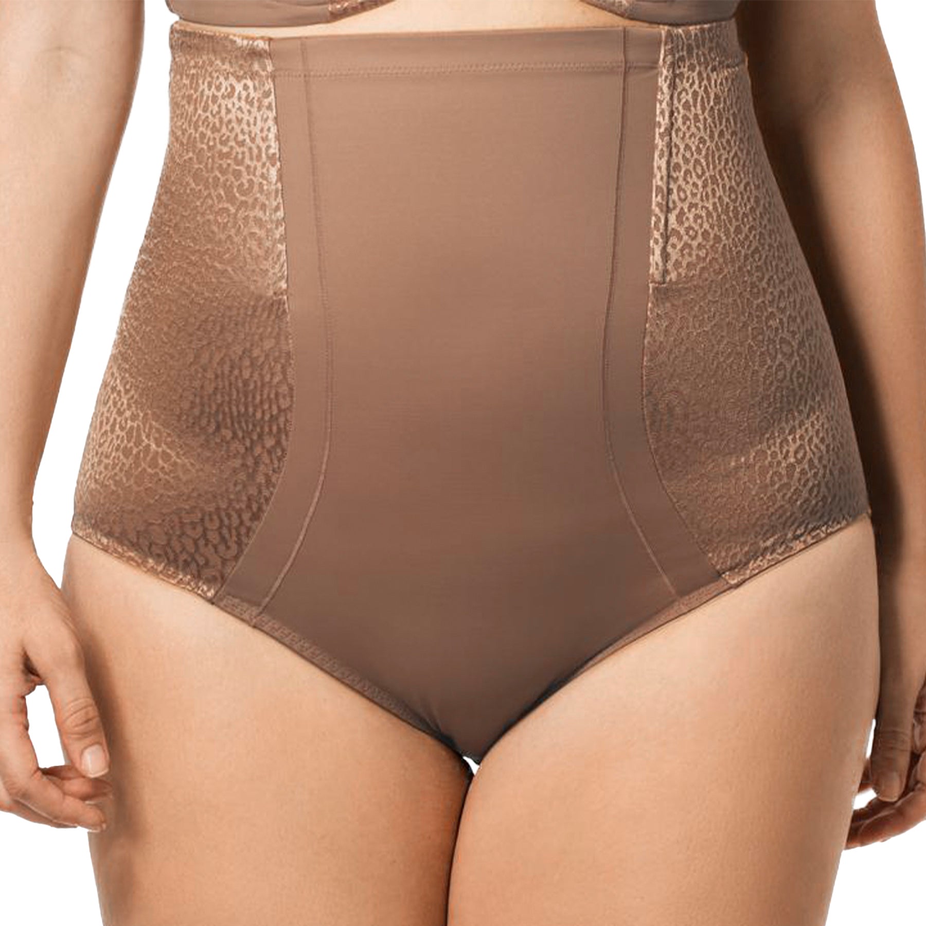 Elila Leopard High Waist Shaper 8203 Mocha Front