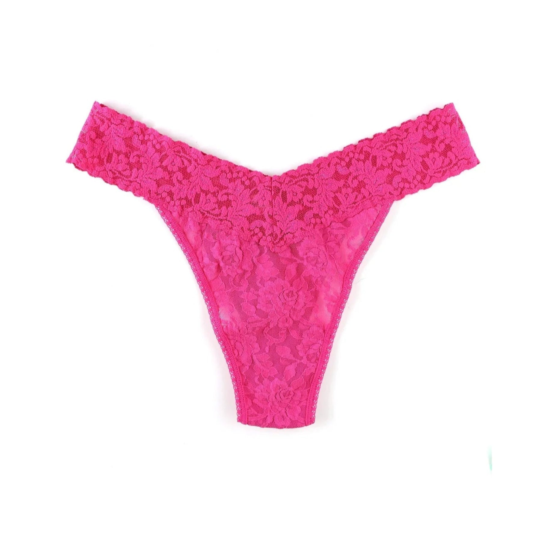Signature Lace Original Rise Thong 4811P - Intuition