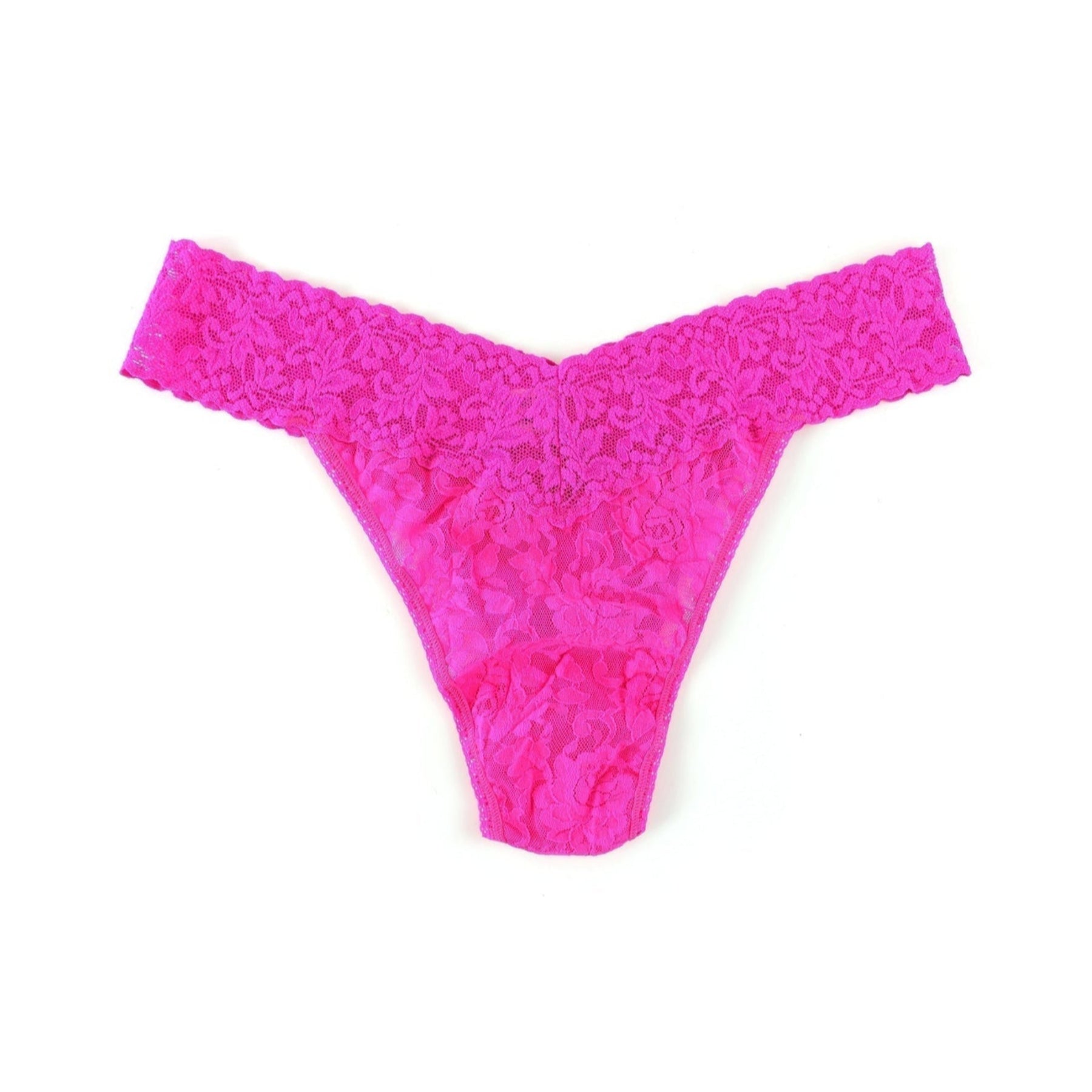 Daily Lace Original Rise Thong 771101 - Strawberry