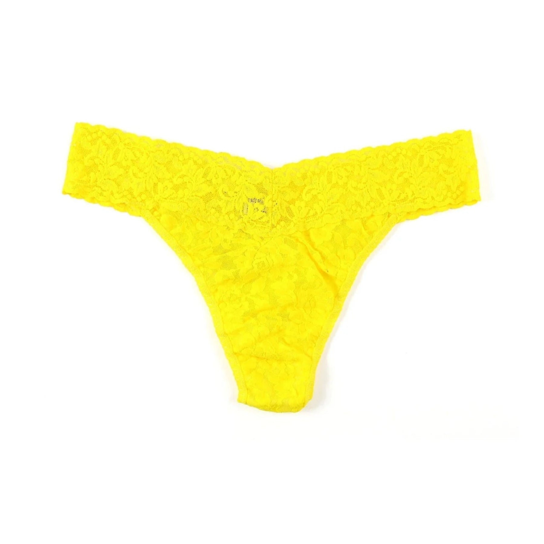 Signature Lace Original Rise Thong 4811P - Sunkissed