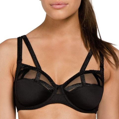 Louisa Bracq Serie Full Cup Wire Bra 47101 - Black