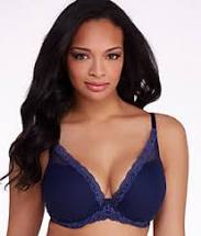 Natori Feathers Contour Plunge Bra 730023 - Midnight