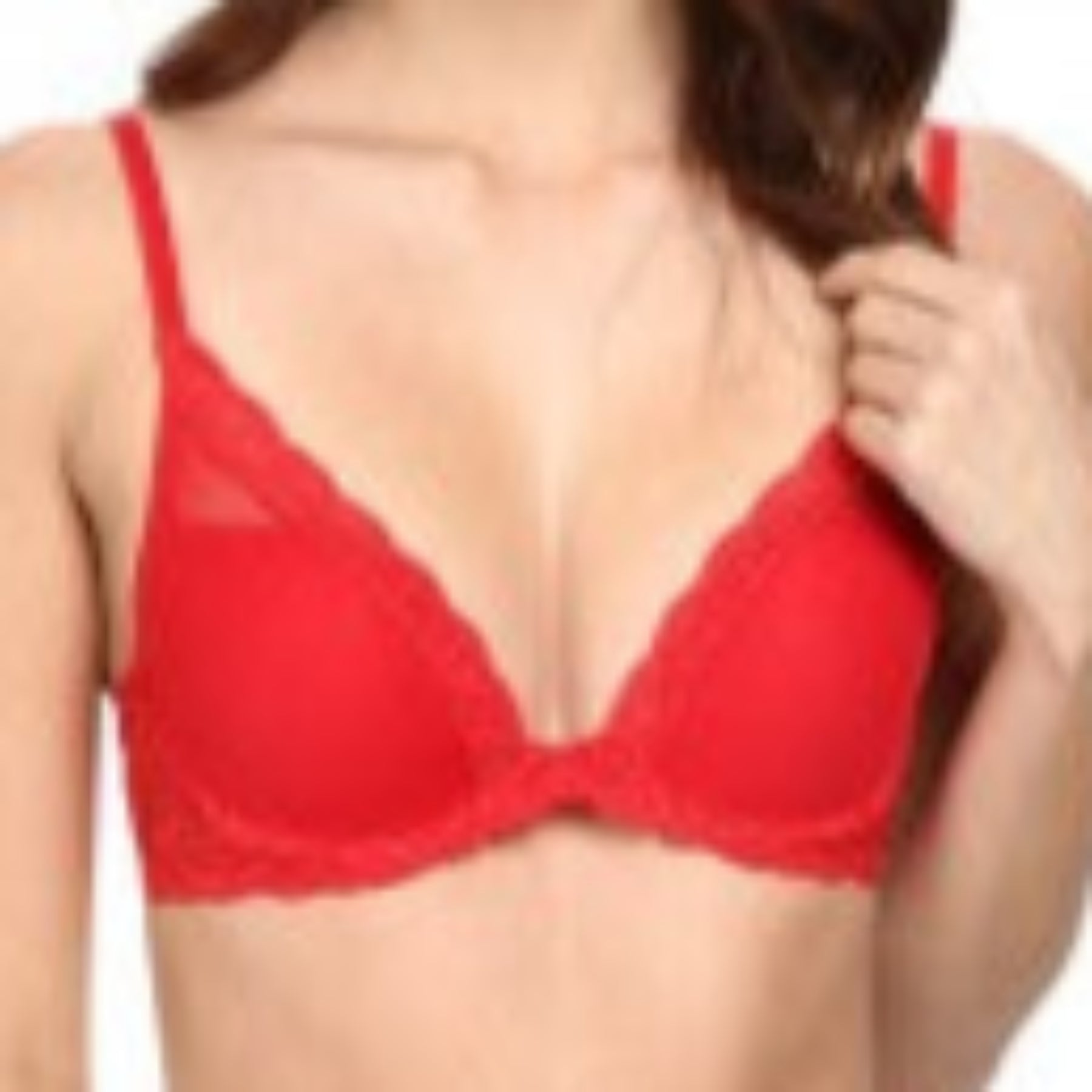 Natori Feathers Contour Plunge Bra 730023 - Chili