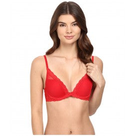 Natori Feathers Contour Plunge Bra 730023 - Chili