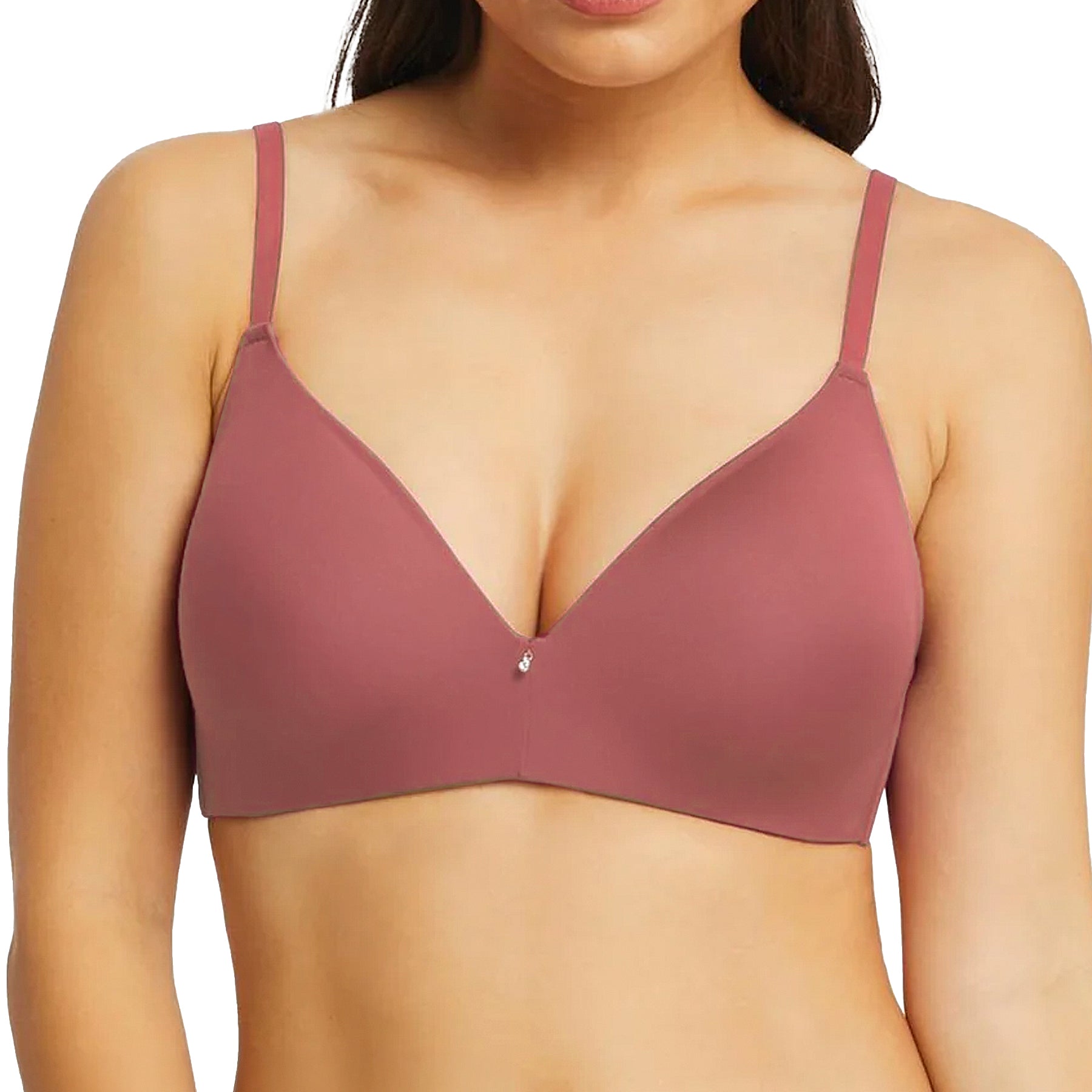 Montelle Wire Free T-Shirt Bra 9317 Mesa Rose Front