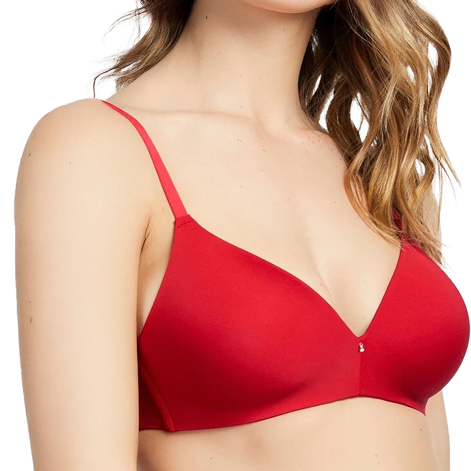 Montelle Wire Free T-Shirt Bra 9317 Sweet Red Front