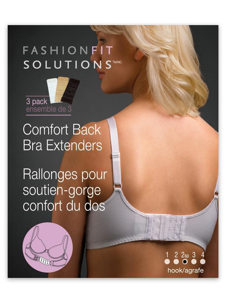 Fashion Essentials Bra Back Extenders - 2 Hook SP FE50524