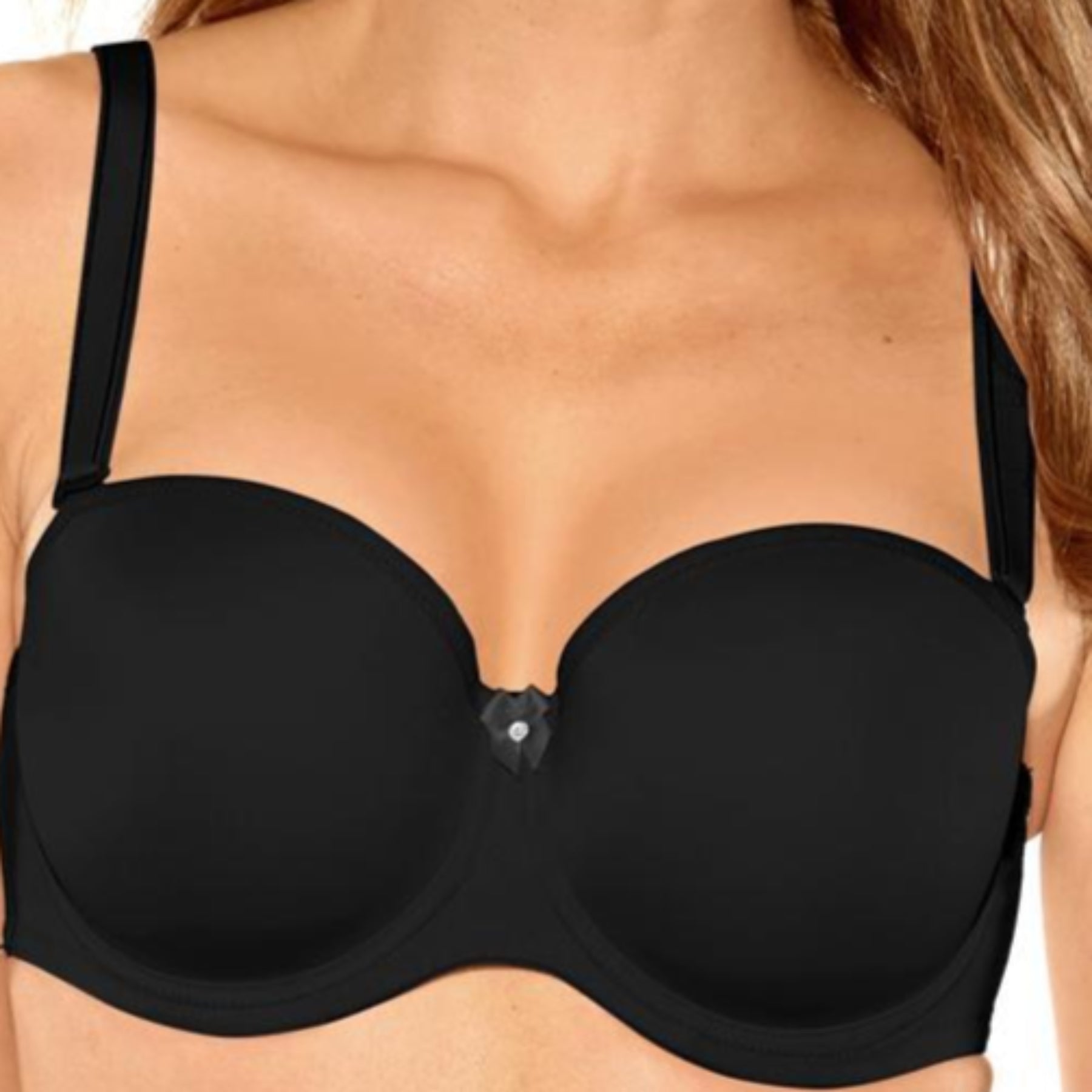 Fit Fully Yours Felicia Strapless Bra B1011 - Black