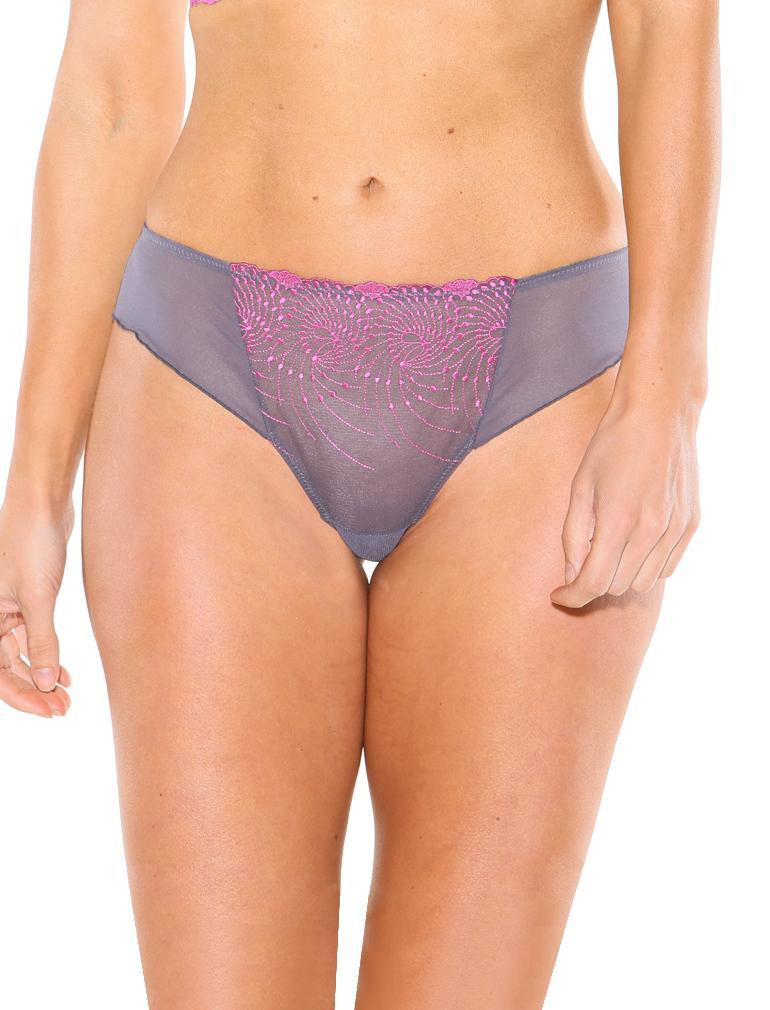 Fit Fully Yours Nicole Tanga U2275 - Graphite/Fuchsia