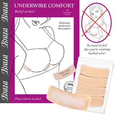 Braza BRZ-4110 Underwire Comfort Cushions - Nude