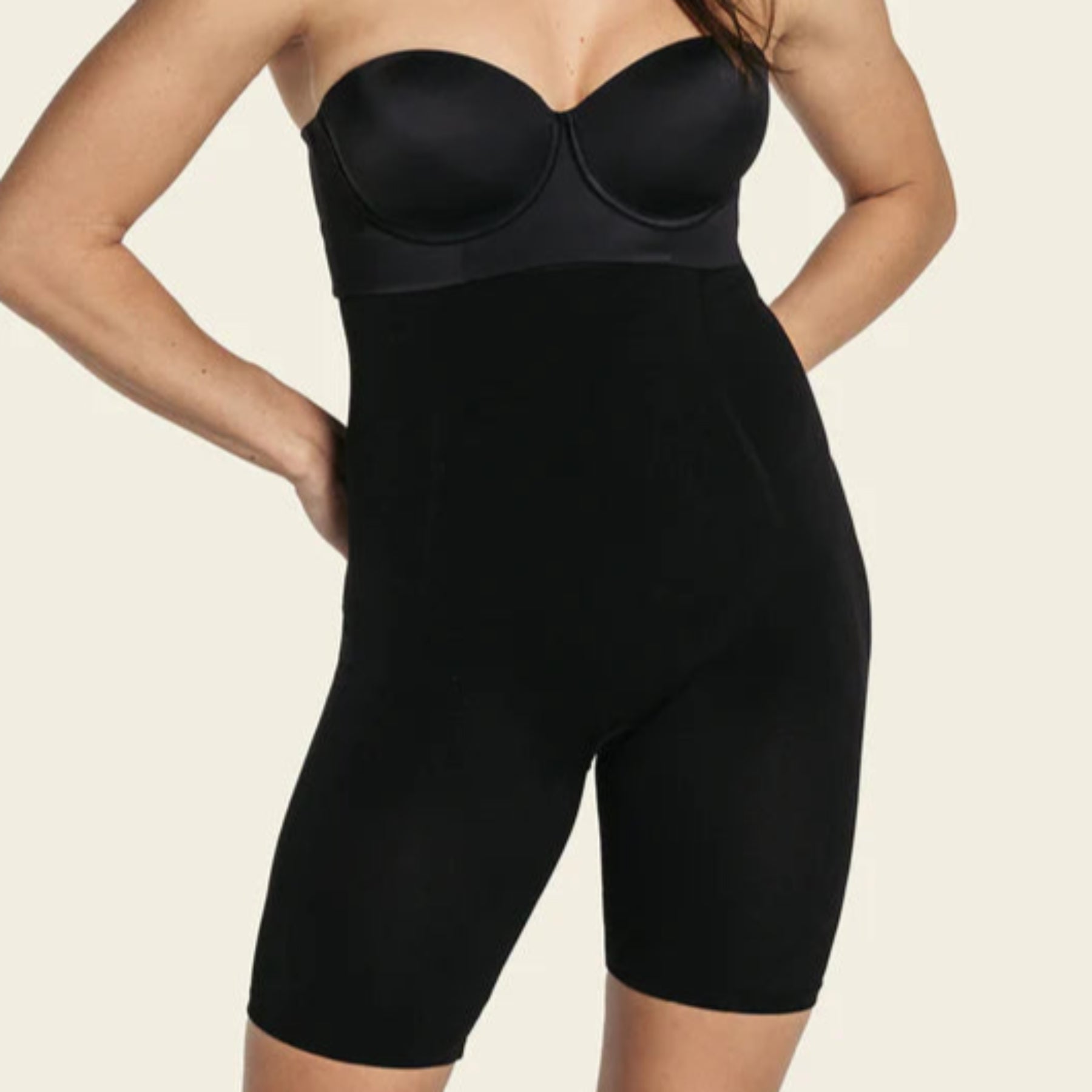 Leonisa Invisible Extra High Waisted Shaper Short 012807 - Black