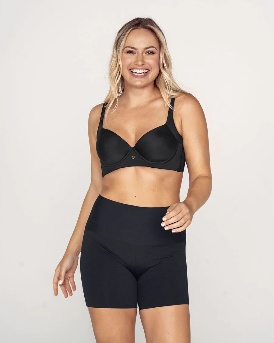 Leonisa Power Forward High-Waisted Shaper Short 012925 - Black