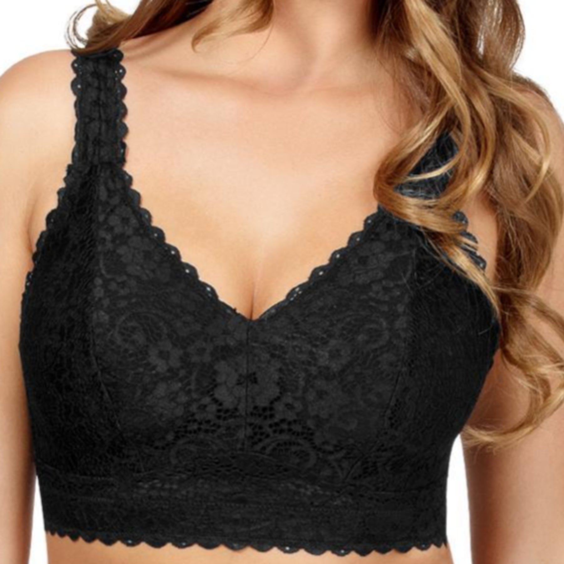 Parfait Adriana Lace Bralette P5482 - Black