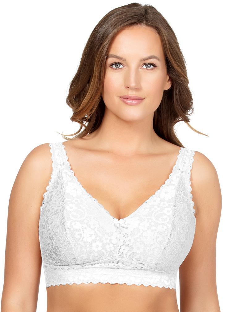 Parfait Adriana Lace Bralette P5482 - Pearl White