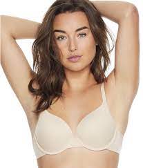 Simone Perele Essentiel Padded Plunge Bra 13V363 - Nude