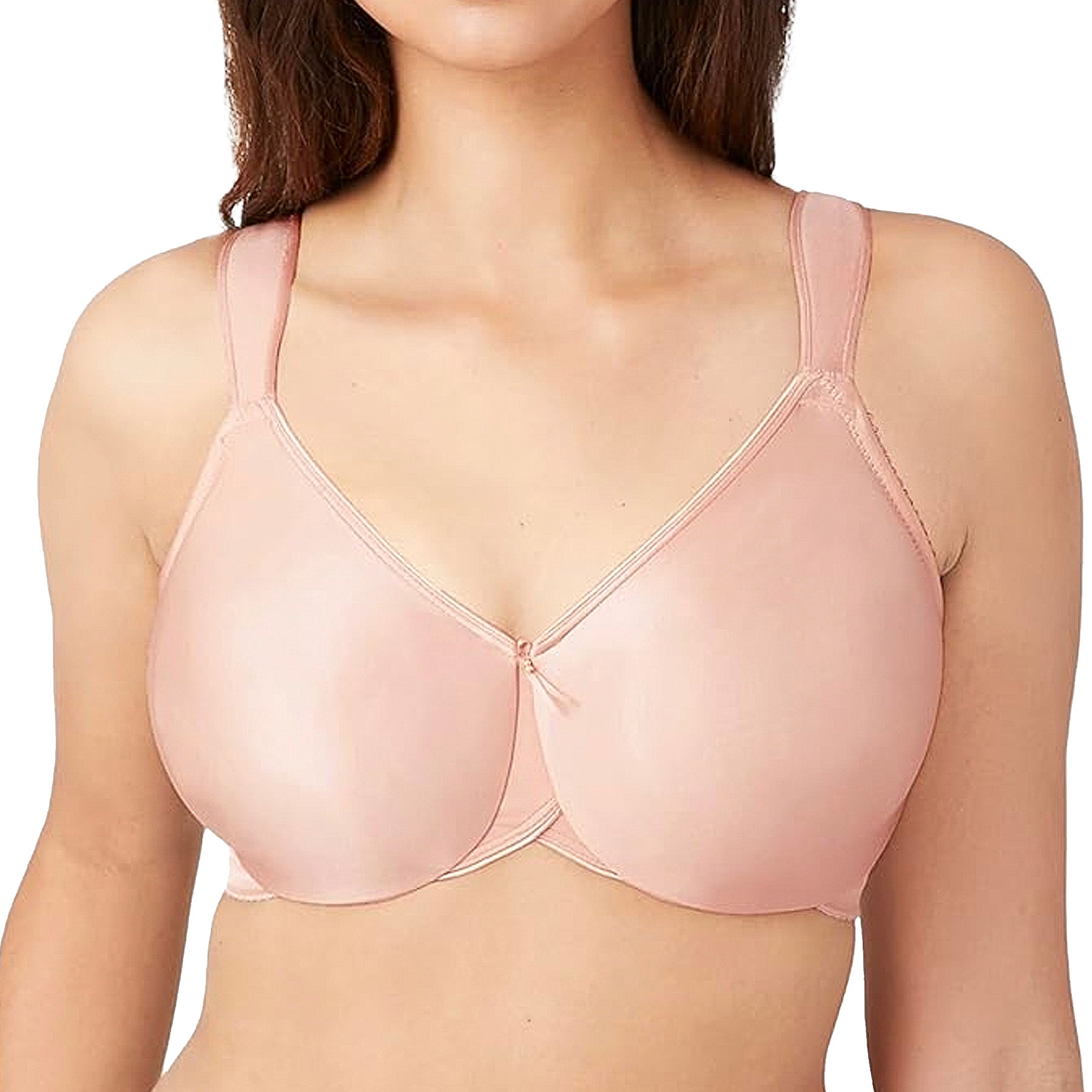 Wacoal BodySuede Seamless Underwire Bra 85185 French Nude Front