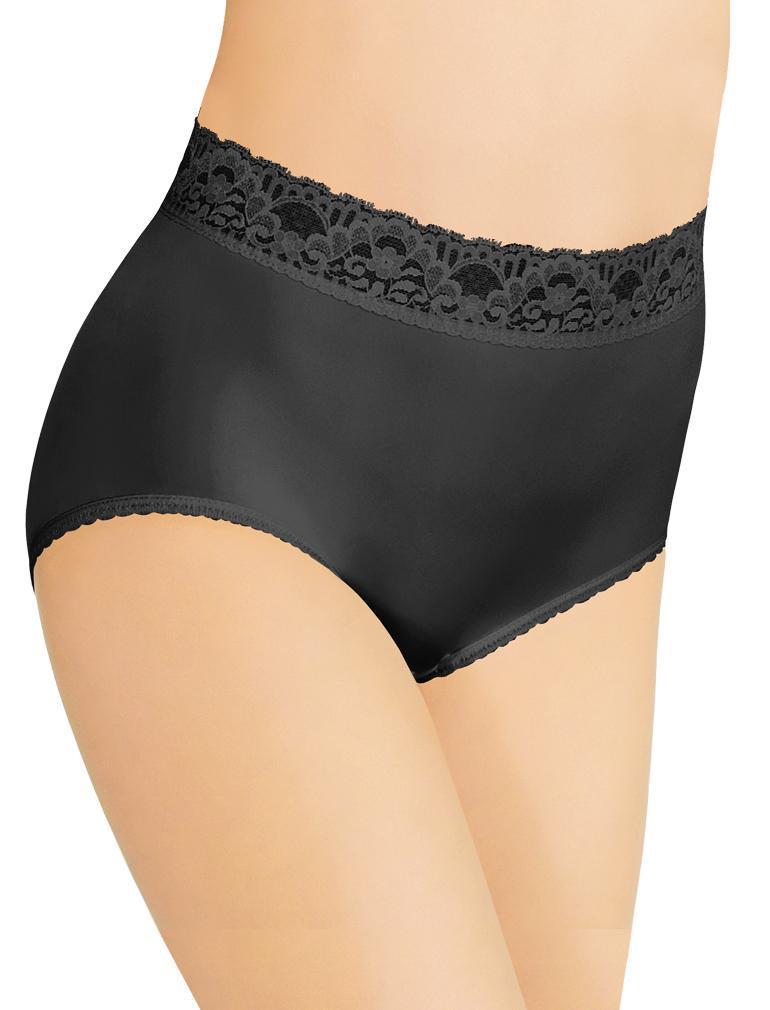 Wacoal BodySuede Lace Waist Brief 89366